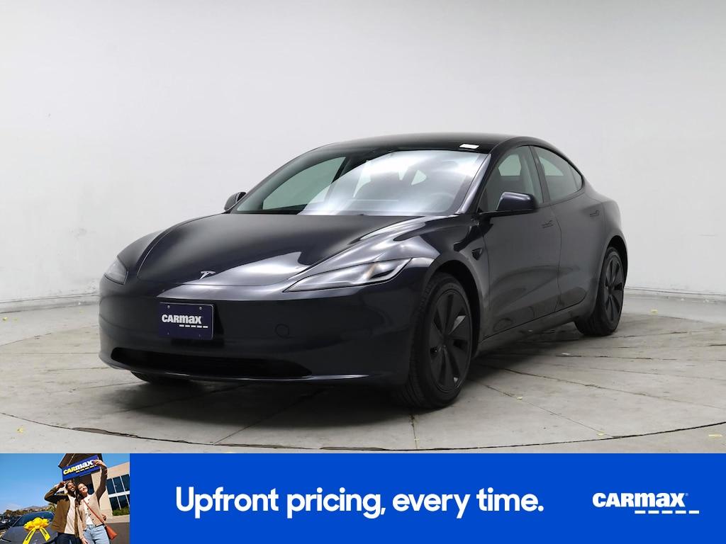 used 2025 Tesla Model 3 car, priced at $36,998