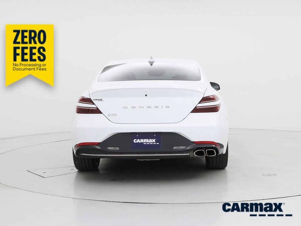 used 2023 Genesis G70 car, priced at $28,998