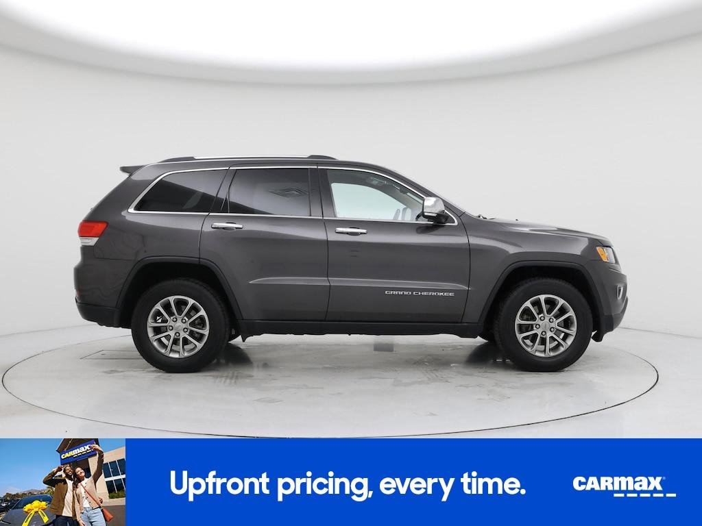 used 2015 Jeep Grand Cherokee car, priced at $14,599