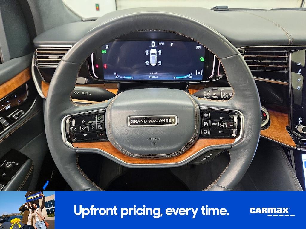 used 2022 Jeep Grand Wagoneer car, priced at $49,998
