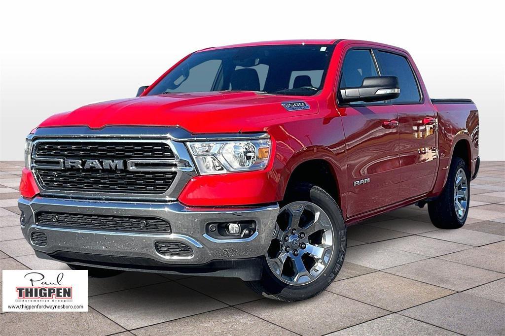 used 2022 Ram 1500 car, priced at $33,459
