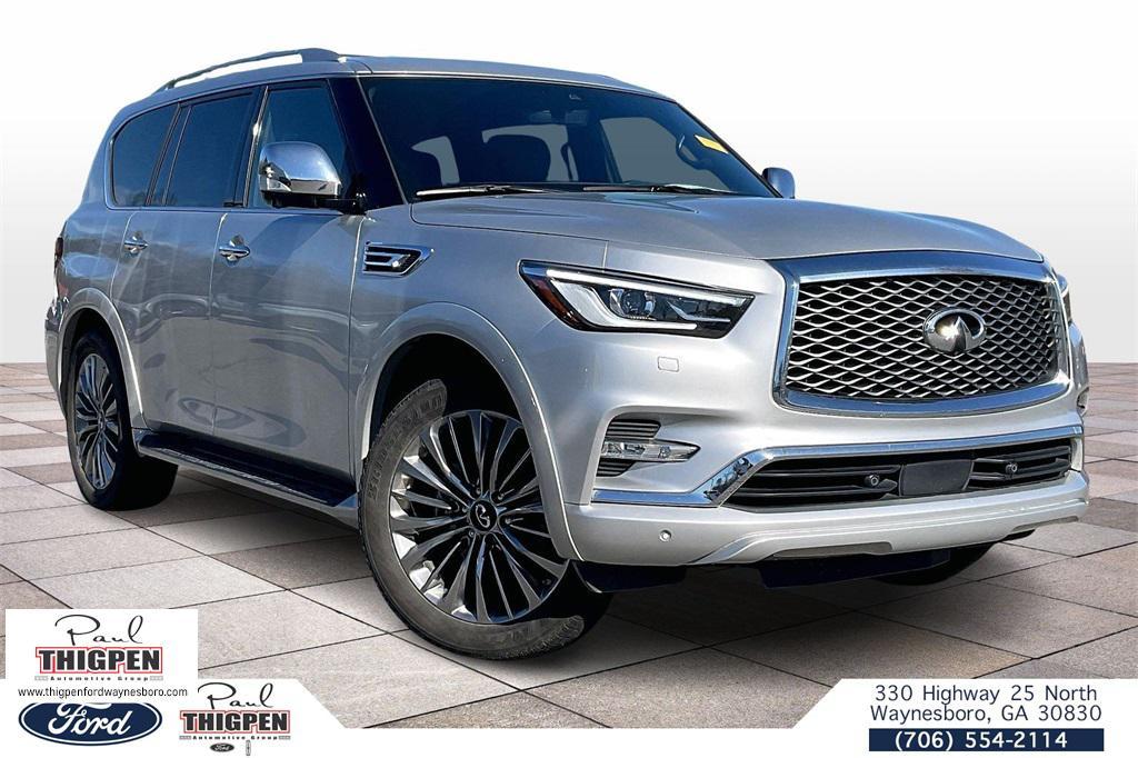 used 2021 INFINITI QX80 car, priced at $36,130