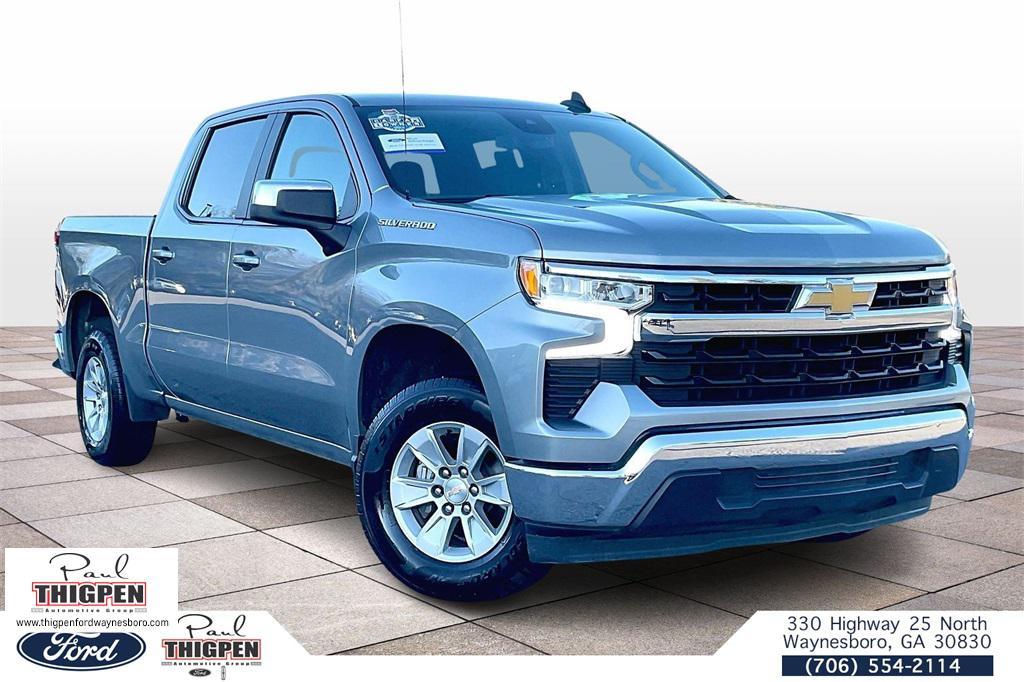 used 2025 Chevrolet Silverado 1500 car, priced at $40,221