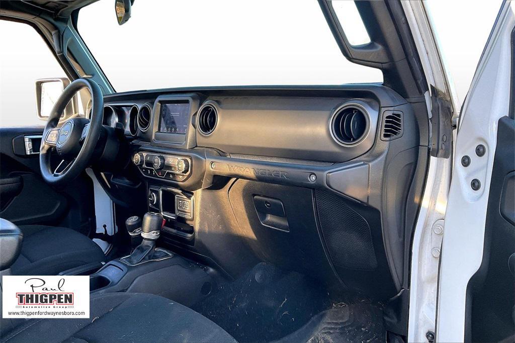 used 2022 Jeep Wrangler car, priced at $24,110