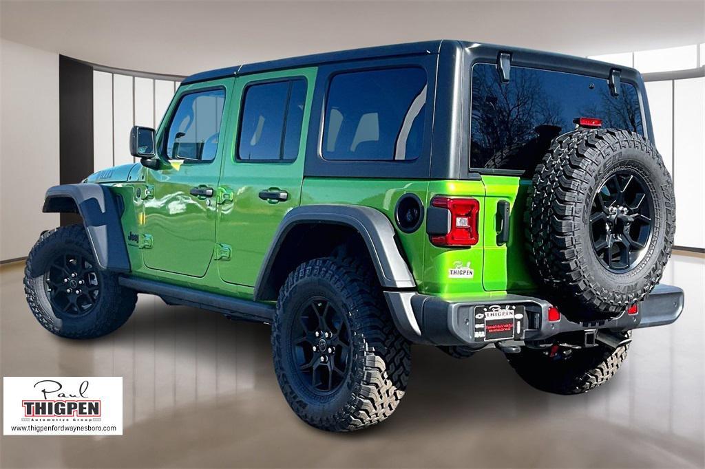 new 2025 Jeep Wrangler car