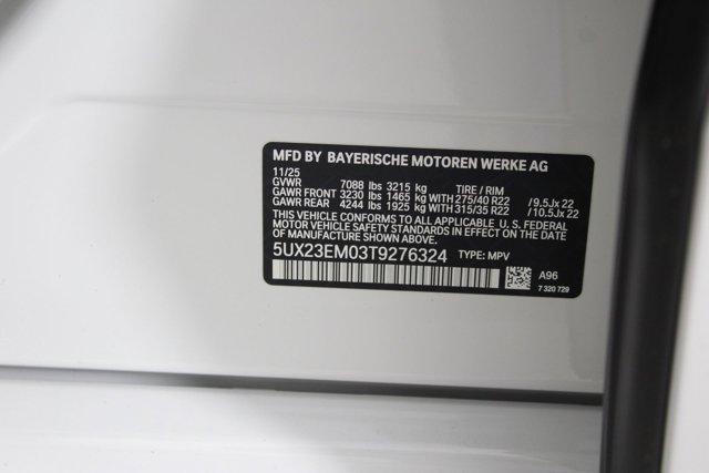 new 2026 BMW X7 car, priced at $95,935