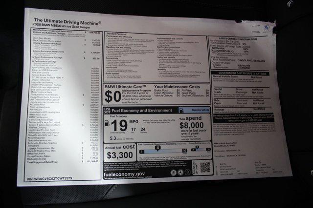 used 2026 BMW M850 Gran Coupe car, priced at $113,698