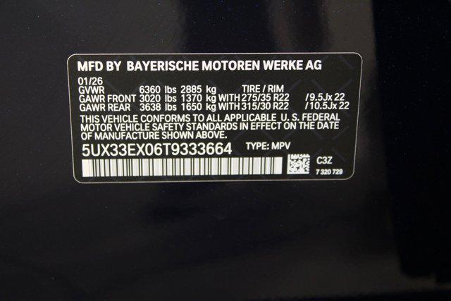 new 2026 BMW X6 car, priced at $88,750