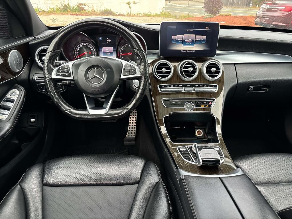 used 2015 Mercedes-Benz C-Class car, priced at $19,995