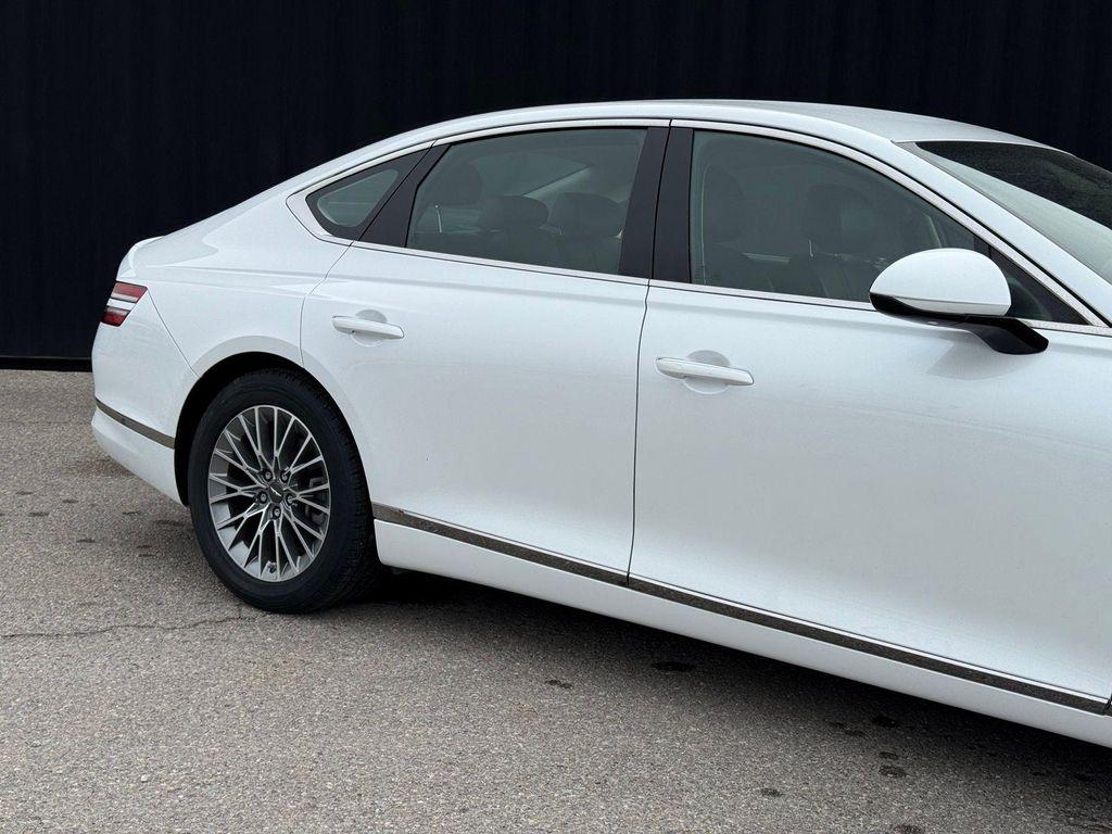 used 2023 Genesis G80 car, priced at $27,500