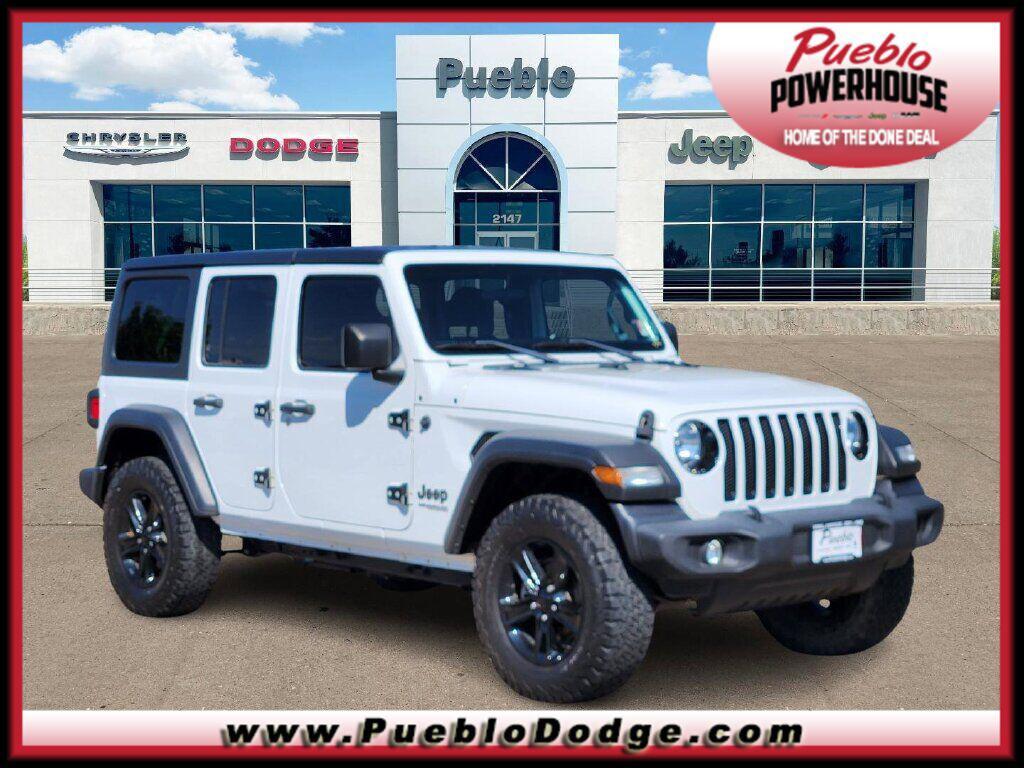 used 2020 Jeep Wrangler Unlimited car, priced at $25,600