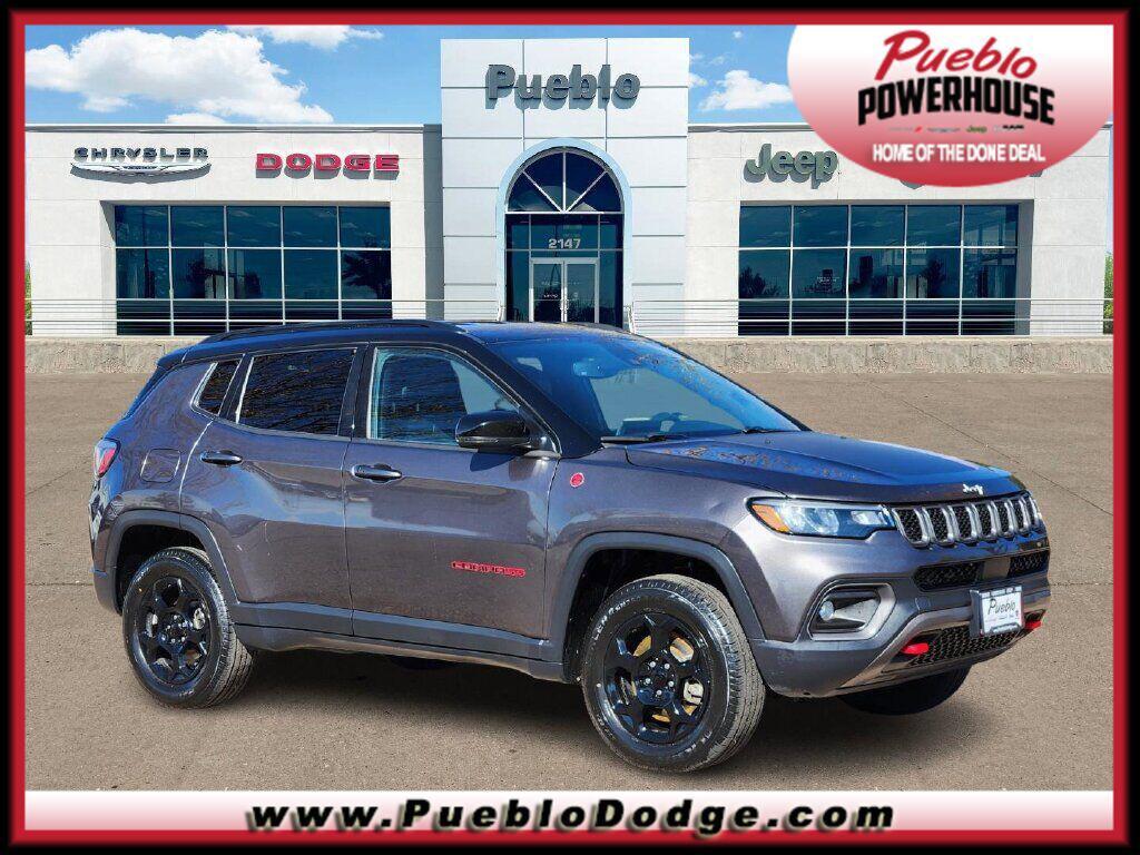 used 2023 Jeep Compass car, priced at $23,500