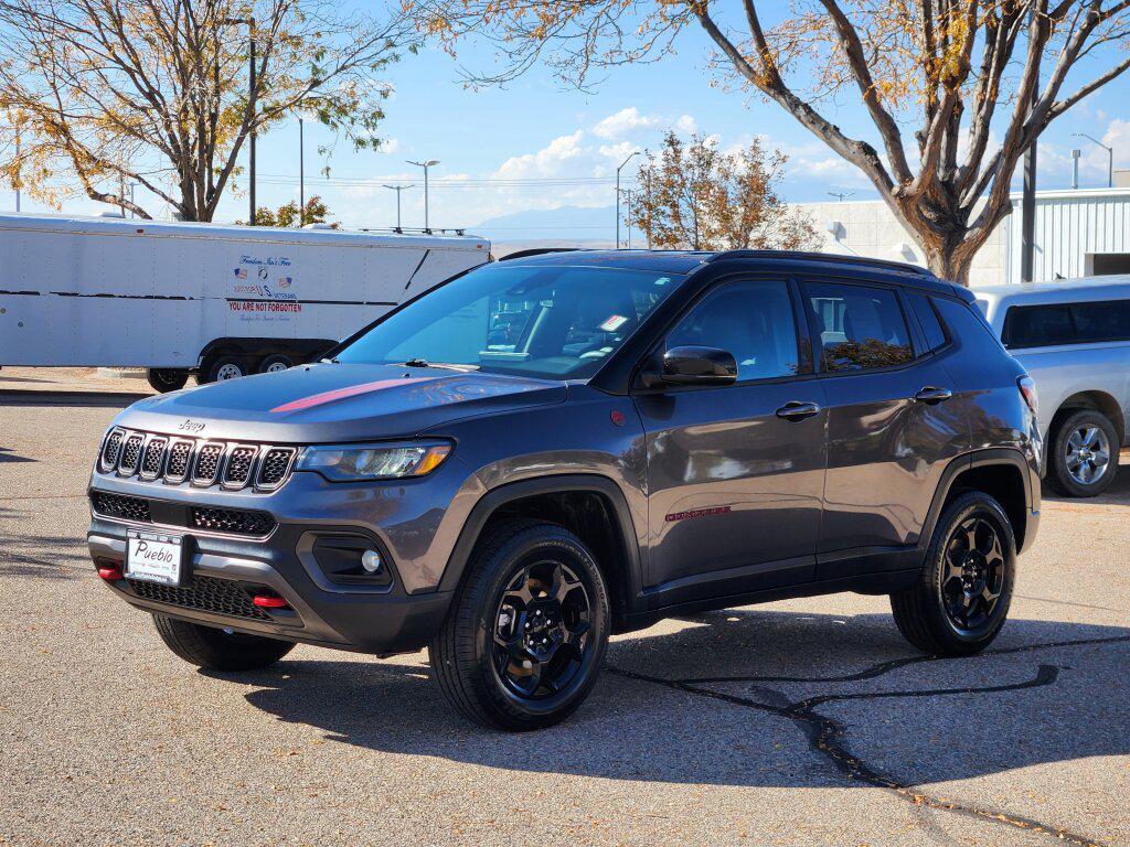 used 2023 Jeep Compass car, priced at $23,500