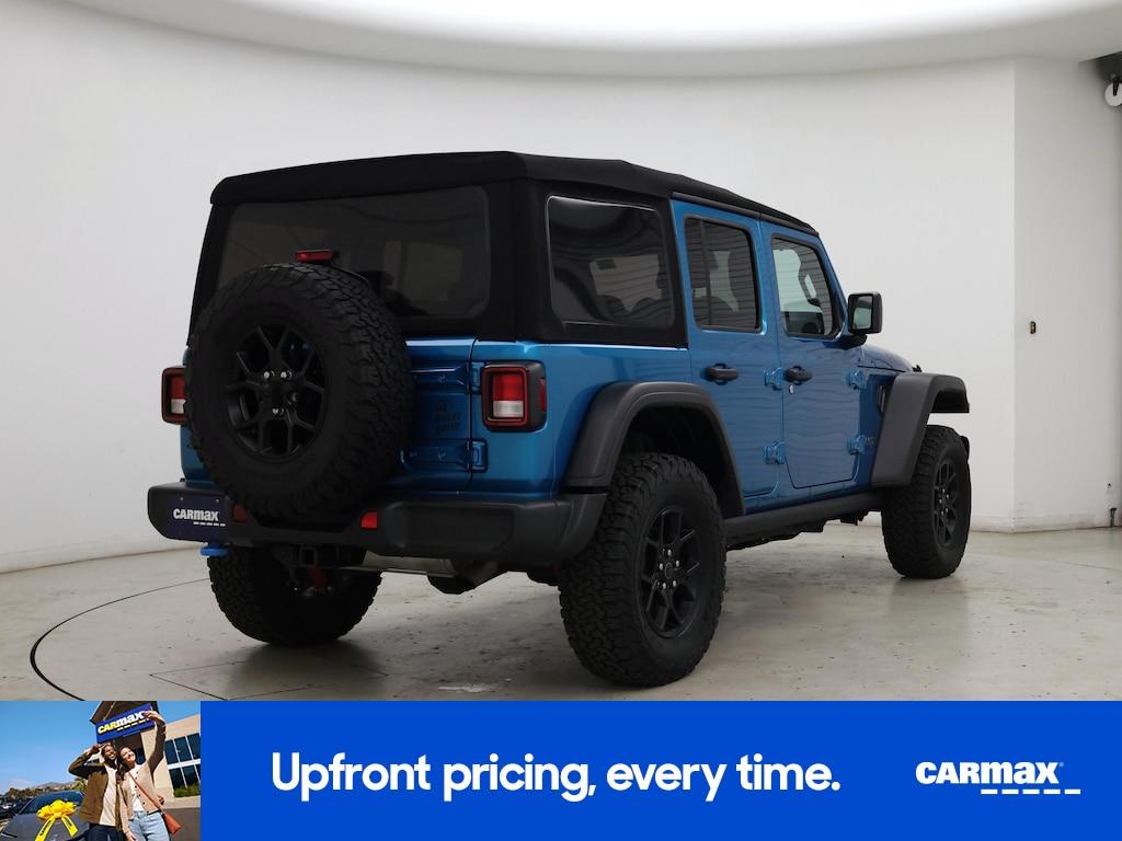 used 2024 Jeep Wrangler 4xe car, priced at $35,998