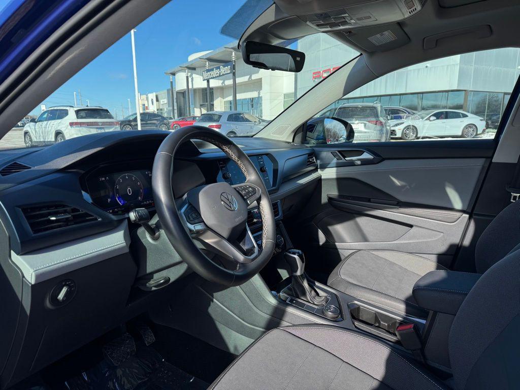 used 2024 Volkswagen Taos car, priced at $22,363