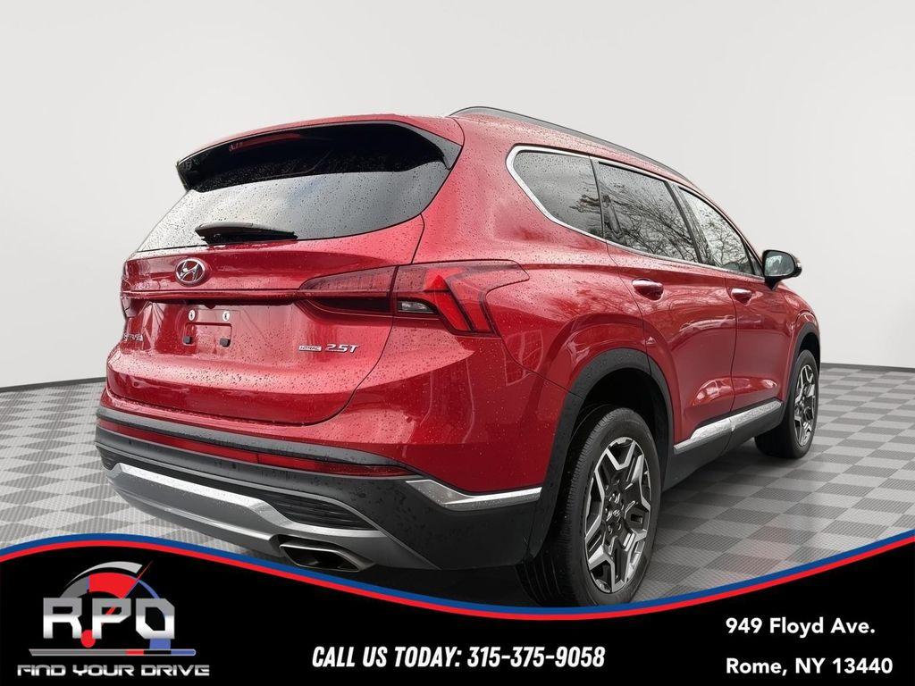 used 2021 Hyundai Santa Fe car, priced at $19,949