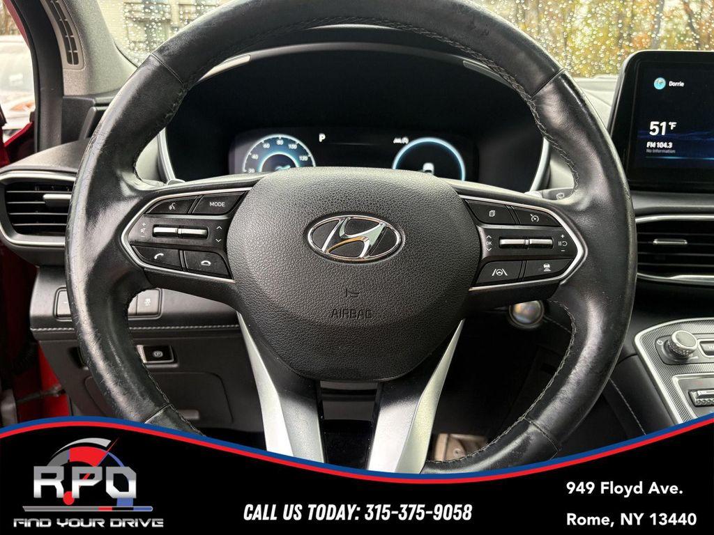 used 2021 Hyundai Santa Fe car, priced at $19,949