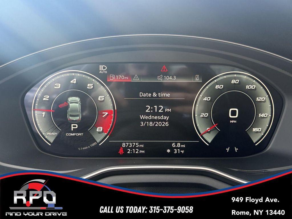 used 2021 Audi A5 car, priced at $22,785