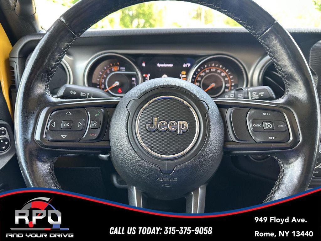 used 2021 Jeep Wrangler car, priced at $22,895