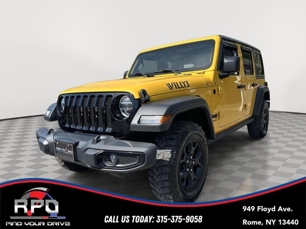 used 2021 Jeep Wrangler car, priced at $22,895