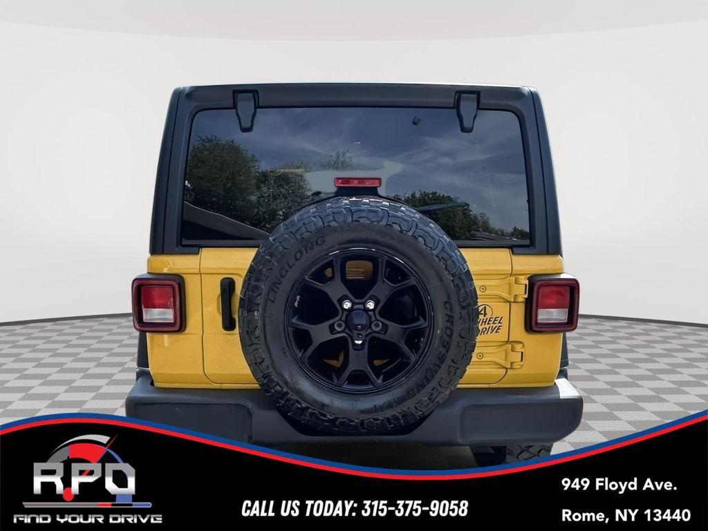 used 2021 Jeep Wrangler car, priced at $22,895