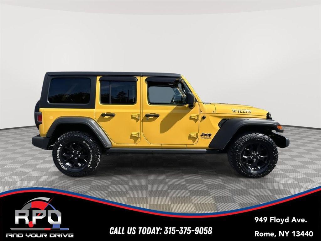 used 2021 Jeep Wrangler car, priced at $22,895