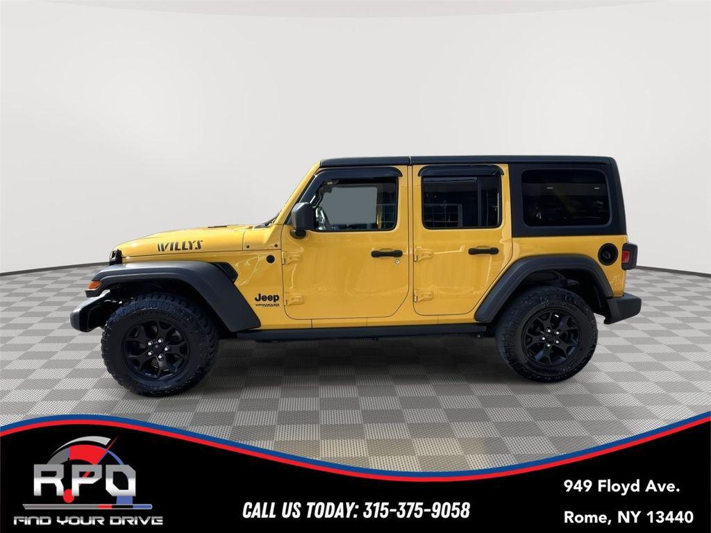 used 2021 Jeep Wrangler car, priced at $22,895