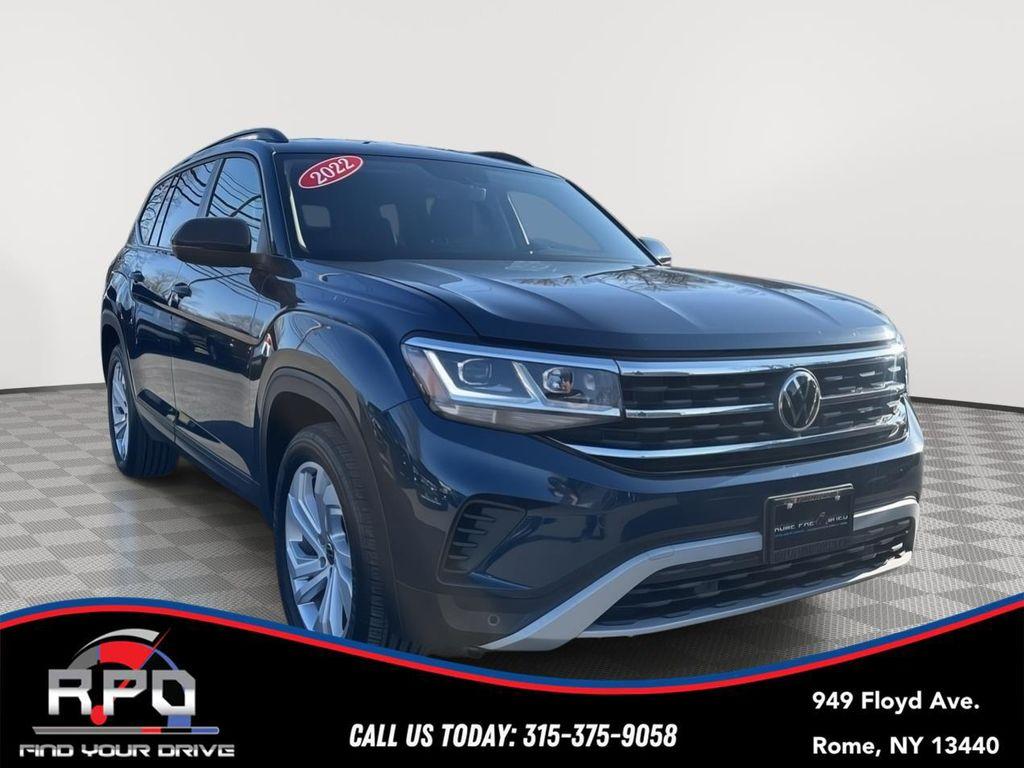 used 2022 Volkswagen Atlas car, priced at $21,115