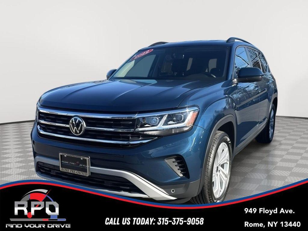 used 2022 Volkswagen Atlas car, priced at $21,115