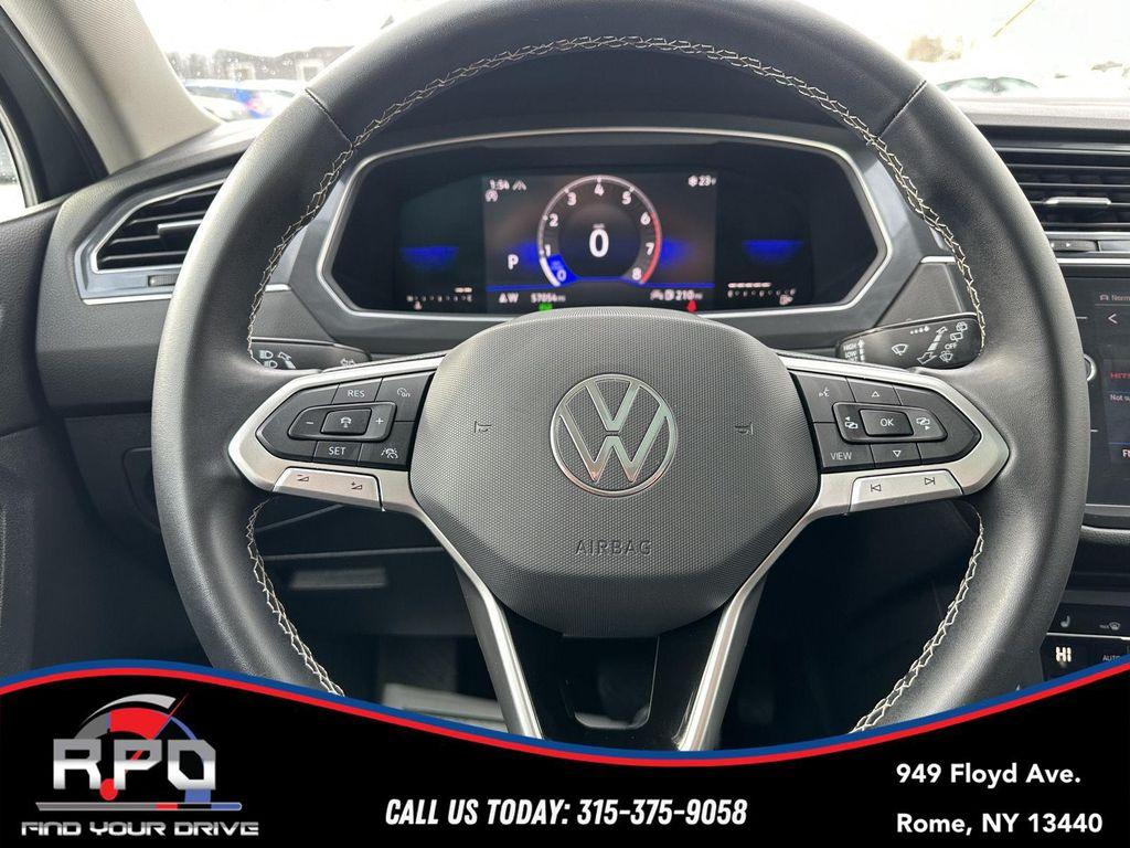 used 2022 Volkswagen Tiguan car, priced at $20,795