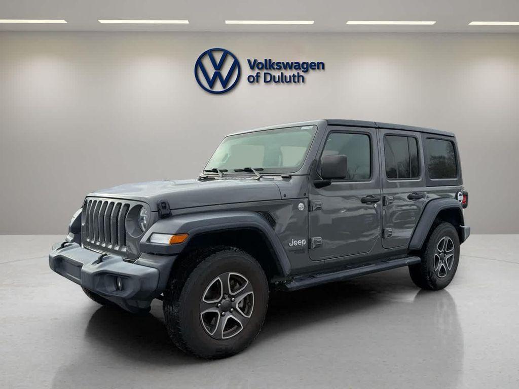 used 2020 Jeep Wrangler Unlimited car, priced at $25,999