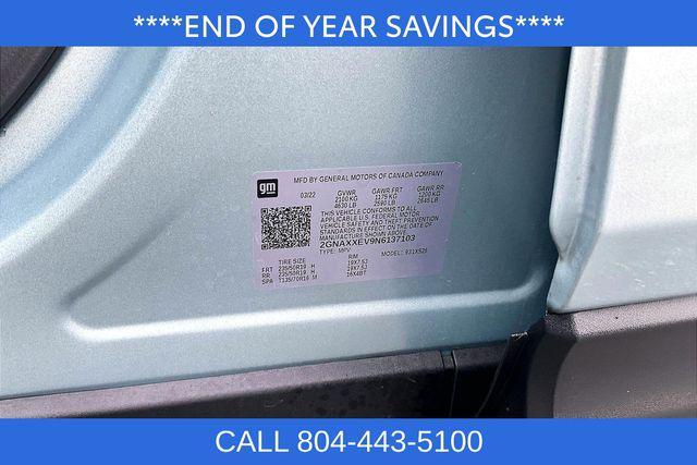 used 2022 Chevrolet Equinox car, priced at $24,700