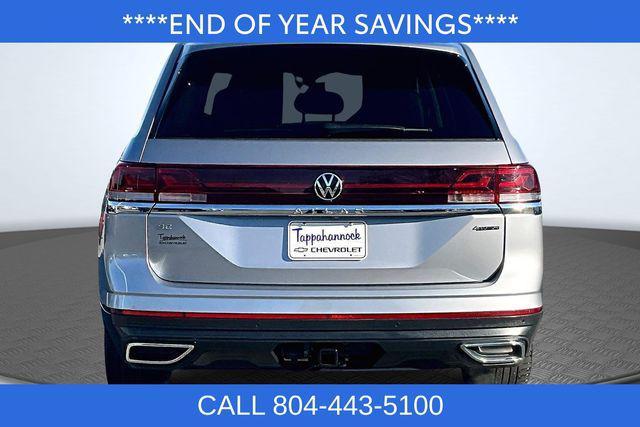 used 2025 Volkswagen Atlas car, priced at $32,500