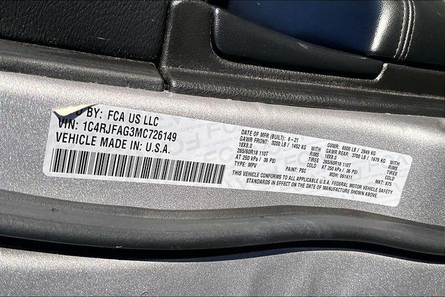 used 2021 Jeep Grand Cherokee car, priced at $22,100