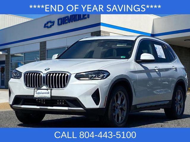 used 2023 BMW X3 car, priced at $27,800