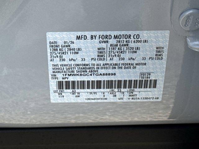 new 2026 Ford Explorer car, priced at $54,977