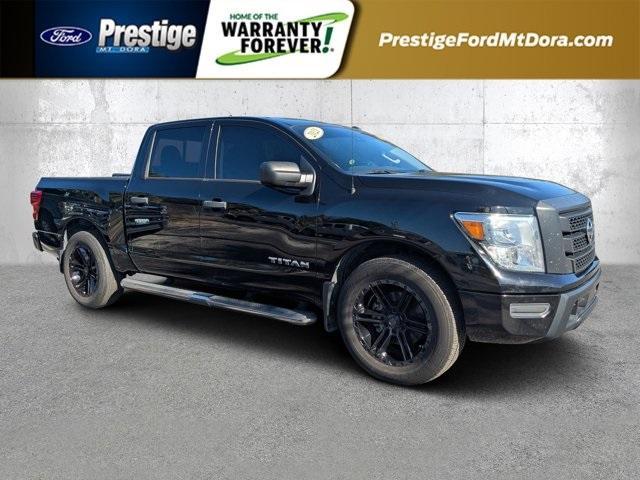 used 2021 Nissan Titan car, priced at $19,919