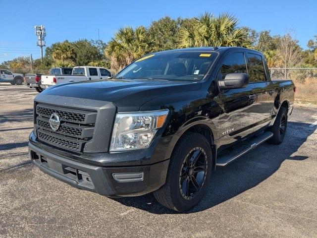 used 2021 Nissan Titan car, priced at $19,919