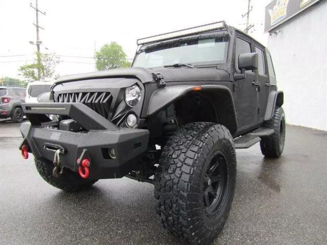 used 2016 Jeep Wrangler Unlimited car, priced at $19,842