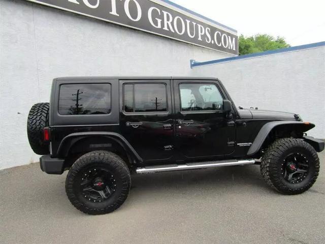 used 2011 Jeep Wrangler Unlimited car, priced at $15,212
