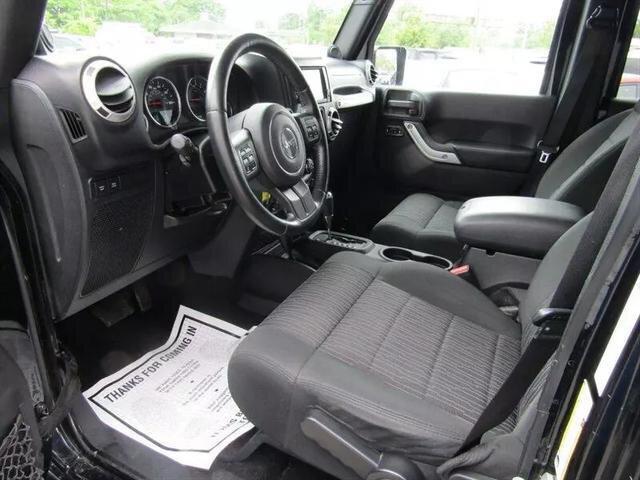 used 2011 Jeep Wrangler Unlimited car, priced at $15,212