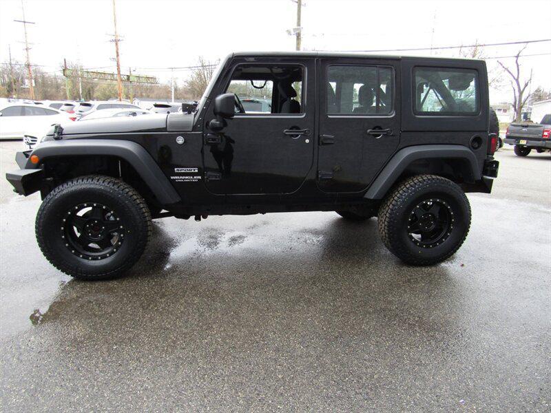 used 2017 Jeep Wrangler Unlimited car, priced at $16,342