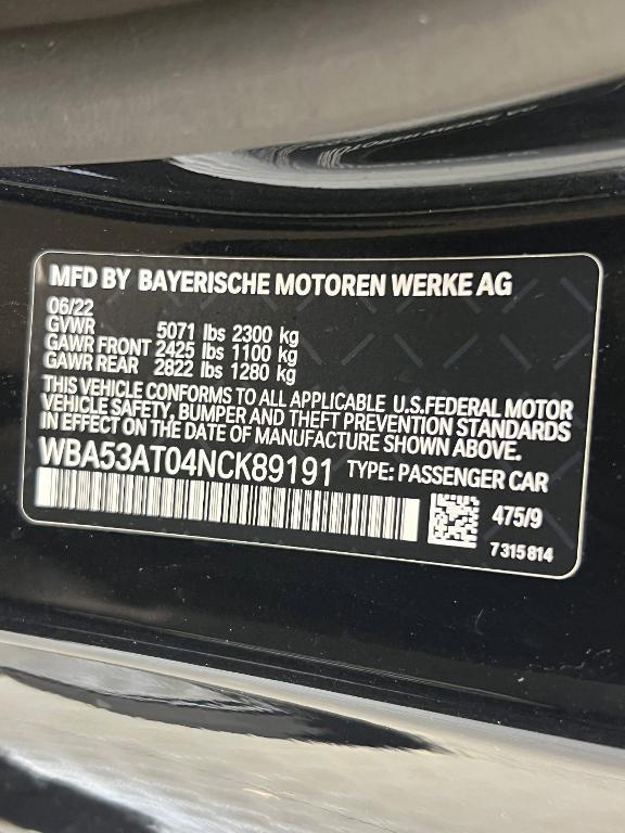 used 2022 BMW M440 car, priced at $48,998