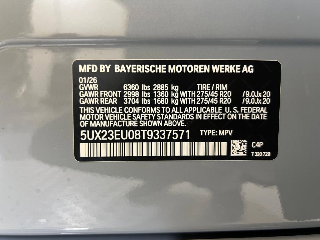 new 2026 BMW X5 car, priced at $79,750