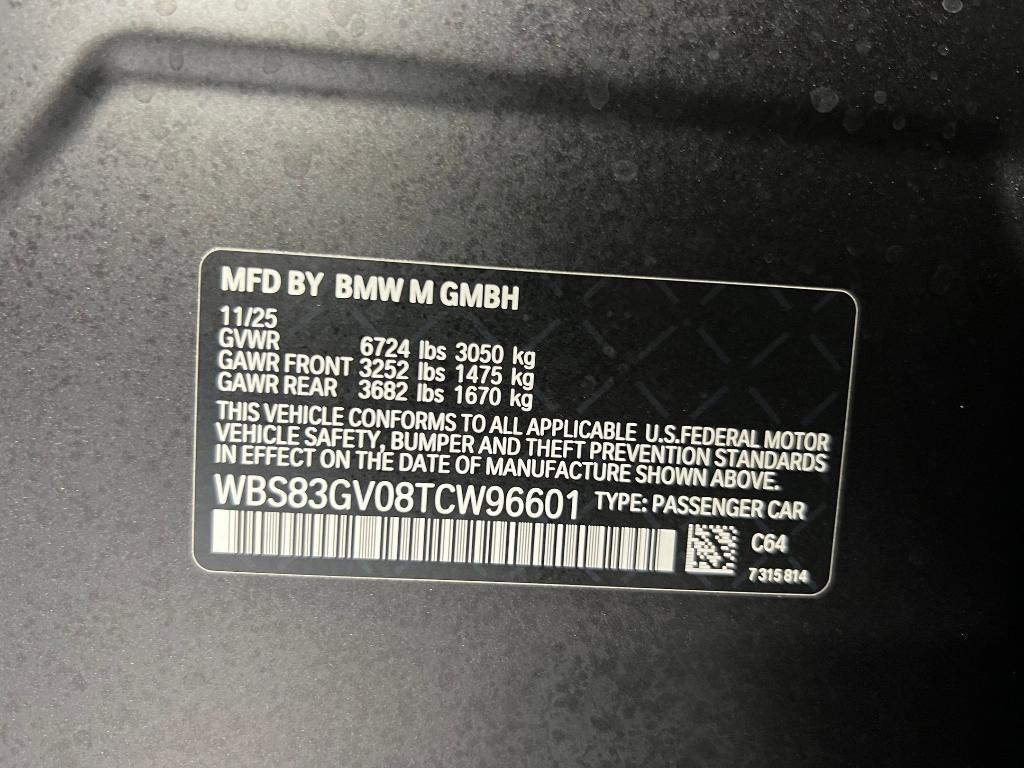 new 2026 BMW M5 car, priced at $136,725