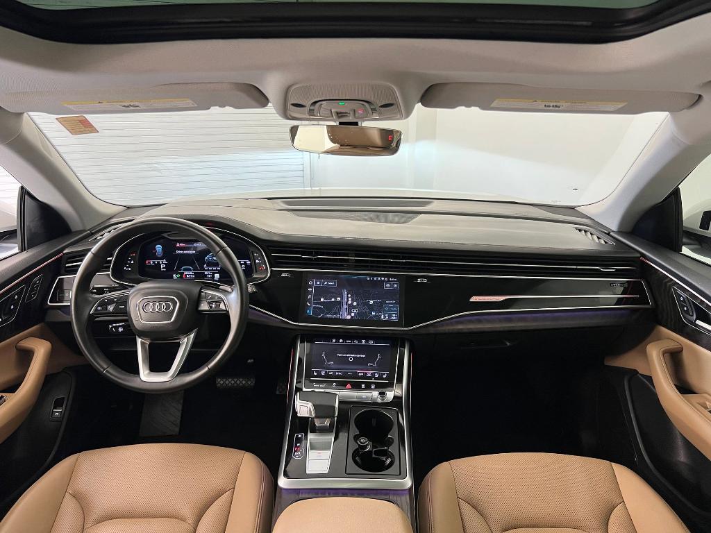used 2021 Audi Q8 car, priced at $28,996