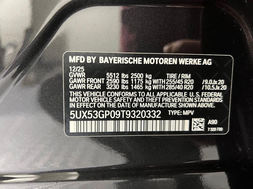 new 2026 BMW X3 car, priced at $56,350