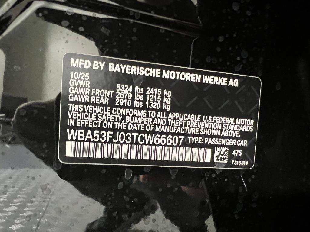 new 2026 BMW 530 car, priced at $66,615