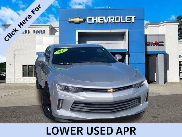used 2018 Chevrolet Camaro car, priced at $16,125