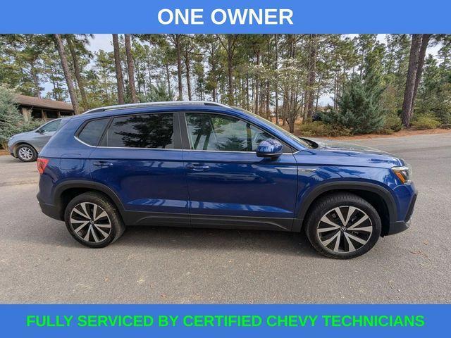 used 2024 Volkswagen Taos car, priced at $19,219